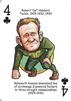 2016 Hero Decks Green Bay Packers Football Heroes Playing Cards #4♣ Robert 