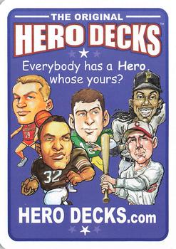 2016 Hero Decks Green Bay Packers Football Heroes Playing Cards #NNO Hero Decks Front