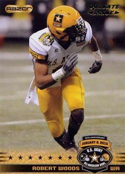 2010 Razor US Army All-American Bowl - Private Issue #3 Robert Woods Front