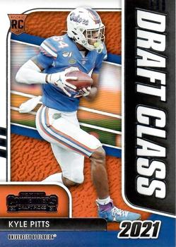 2021 Panini Contenders Draft Picks - Draft Class #6 Kyle Pitts Front