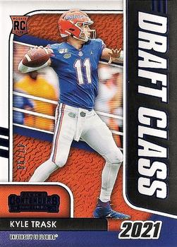 2021 Panini Contenders Draft Picks - Draft Class Blue #17 Kyle Trask Front