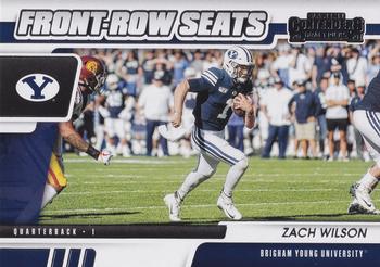 2021 Panini Contenders Draft Picks - Front-Row Seats #11 Zach Wilson Front