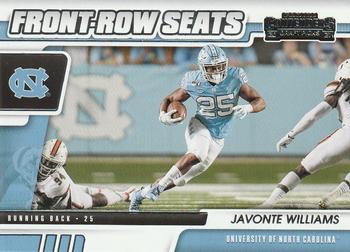 2021 Panini Contenders Draft Picks - Front-Row Seats #22 Javonte Williams Front