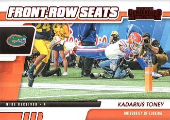 2021 Panini Contenders Draft Picks - Front-Row Seats Red #26 Kadarius Toney Front