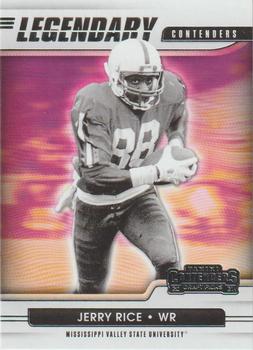 2021 Panini Contenders Draft Picks - Legendary Contenders #10 Jerry Rice Front