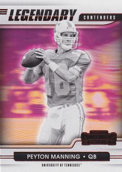 2021 Panini Contenders Draft Picks - Legendary Contenders Red #13 Peyton Manning Front