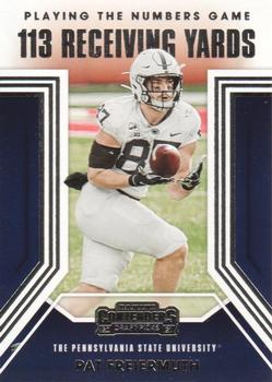 2021 Panini Contenders Draft Picks - Playing the Numbers Game #29 Pat Freiermuth Front