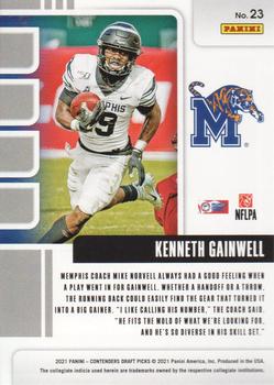 2021 Panini Contenders Draft Picks - School Colors #23 Kenneth Gainwell Back