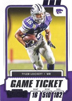 2021 Panini Contenders Draft Picks - Purple #40 Tyler Lockett Front
