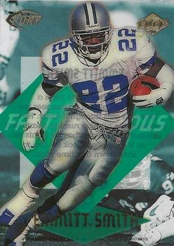 1999 Collector's Edge Fury - Fast and Furious Previews #FF-5 Emmitt Smith Front