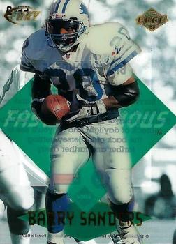 1999 Collector's Edge Fury - Fast and Furious Previews #FF-8 Barry Sanders Front