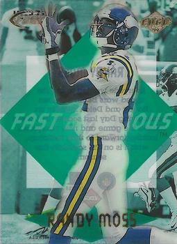 1999 Collector's Edge Fury - Fast and Furious Previews #FF-14 Randy Moss Front