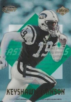 1999 Collector's Edge Fury - Fast and Furious Previews #FF-17 Keyshawn Johnson Front