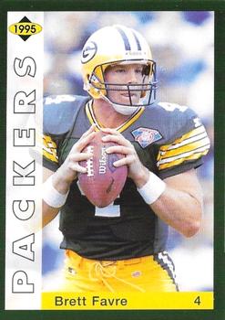 1995 Green Bay Packers Police - Heart of the Valley Optimist Club, Fox Valley Metro Police #3 Brett Favre Front