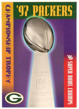 1997 Green Bay Packers Police - Associated Bank Door County, Door County Law Enforcement #1 Super Bowl XXXI Trophy Front