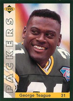 1995 Green Bay Packers Police - Door County Law Enforcement #8 George Teague Front