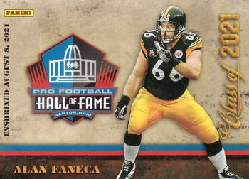2021 Panini Pro Football Hall of Fame #HOF3 Alan Faneca Front