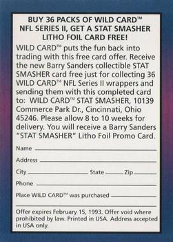 1992 Wild Card - Info Cards #NNO Wild Card Trading Concept Back