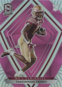 2021 Panini Chronicles Draft Picks - Pink #295 Tamorrion Terry Front