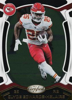 2021 Panini Certified #44 Clyde Edwards-Helaire Front
