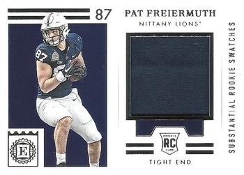 2021 Panini Chronicles Draft Picks - Encased Substantial Rookie Swatches #ERS-PF Pat Freiermuth Front