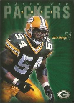 2001 Green Bay Packers Police - Alliant Energy Foundation, AnchorBank & the Madison Police Dept #15 Nate Wayne Front