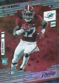2021 Panini Prestige - Xtra Points Astral #213 Jaylen Waddle Front