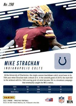 2021 Panini Prestige - Xtra Points Astral #298 Mike Strachan Back