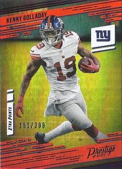 2021 Panini Prestige - Xtra Points Premium Red #58 Kenny Golladay Front