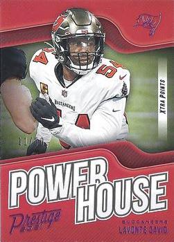2021 Panini Prestige - Power House Xtra Points Pink #PH-LD Lavonte David Front