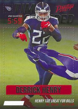 2021 Panini Prestige - Time Stamped #TS-DH Derrick Henry Front