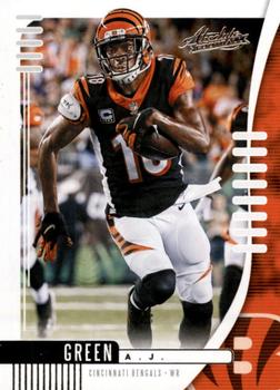 2019 Panini Absolute - Retail #25 A.J. Green Front