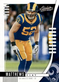 2019 Panini Absolute - Retail #89 Clay Matthews Front