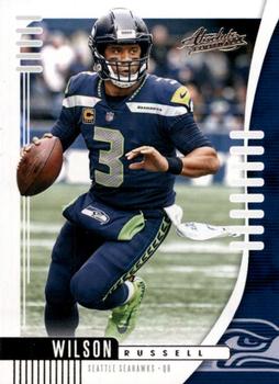 2019 Panini Absolute - Retail #91 Russell Wilson Front