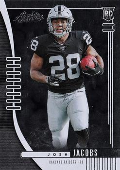 2019 Panini Absolute - Retail #124 Josh Jacobs Front