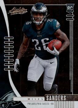 2019 Panini Absolute - Retail #130 Miles Sanders Front