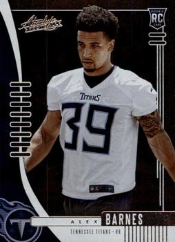 2019 Panini Absolute - Retail #193 Alex Barnes Front