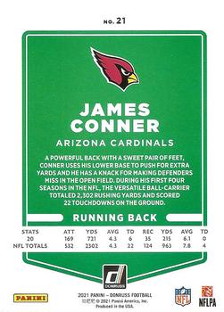 2021 Donruss #21 James Conner Back