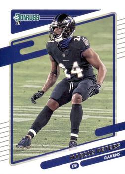 2021 Donruss #243 Marcus Peters Front