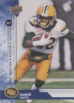 2018 Upper Deck CFL - Blue #2 Jamill Smith Front