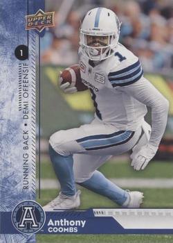2018 Upper Deck CFL - Blue #80 Anthony Coombs Front