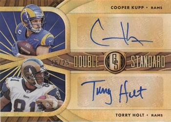 2021 Panini Gold Standard - Double Standard #DS-KH Cooper Kupp / Torry Holt Front
