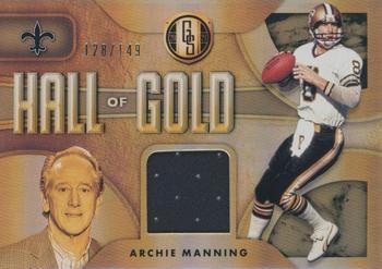 2021 Panini Gold Standard - Hall of Gold Threads #HT-AM Archie Manning Front