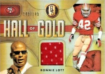 2021 Panini Gold Standard - Hall of Gold Threads #HT-RL Ronnie Lott Front