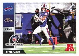 2021 Panini Sticker & Card Collection #4 AFC Divisional Round Front