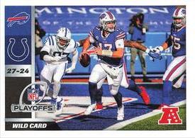 2021 Panini Sticker & Card Collection #6 AFC Wild Card Front
