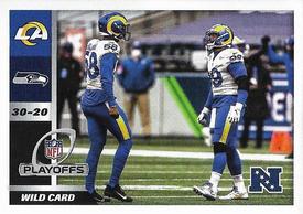 2021 Panini Sticker & Card Collection #8 NFC Wild Card Front