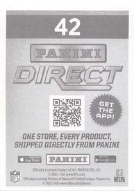 2021 Panini Sticker & Card Collection #42 Tre'Davious White Back