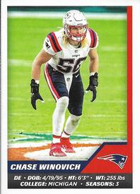 2021 Panini Sticker & Card Collection #81 Chase Winovich Front