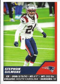 2021 Panini Sticker & Card Collection #84 Stephon Gilmore Front